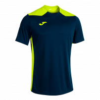 Волейбольна футболка чоловіча Joma CHAMPION VI Темно-синій/Світло-жовтий